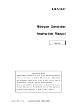 Ulvac GN-30i Instruction Manual предпросмотр