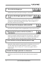 Preview for 8 page of Ulvac GN-30i Instruction Manual