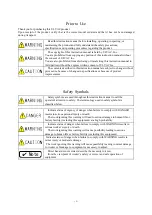 Preview for 2 page of Ulvac GP-1000G Instruction Manual