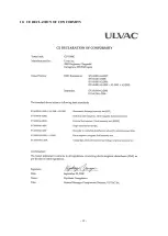 Preview for 38 page of Ulvac GP-1000G Instruction Manual