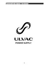 Preview for 89 page of Ulvac HPS-600N Operation Manual