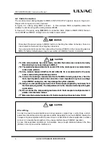 Preview for 18 page of Ulvac MBS-C Instruction Manual