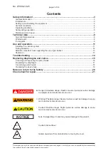 Preview for 2 page of Ulvac MD 4U NT Instructions For Use Manual