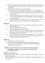 Предварительный просмотр 14 страницы Ulvac UFW-003 Instruction Manual