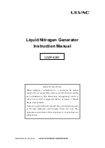 Ulvac UMP-40W Instruction Manual preview