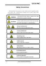 Предварительный просмотр 4 страницы Ulvac UMP-40W Instruction Manual