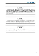 Preview for 7 page of Ulvac UTM1600 Series Instruction Manual