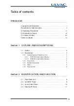 Preview for 11 page of Ulvac UTM1600 Series Instruction Manual