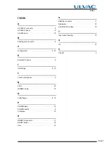 Preview for 105 page of Ulvac UTM1600 Series Instruction Manual