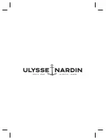 Ulysse Nardin UN-324 Manual preview