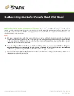 Preview for 21 page of UMA Solar eco-SPARK Installation Manual