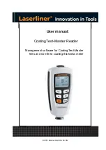 Предварительный просмотр 1 страницы Umarex Laserliner CoatingTest-Master Reader User Manual