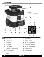 Preview for 4 page of Umarex LaserLiner DuraMax Operating Instructions Manual