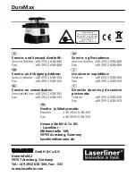 Preview for 16 page of Umarex LaserLiner DuraMax Operating Instructions Manual