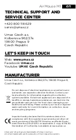Preview for 11 page of UMAX Technologies Air Mouse M1 User Manual