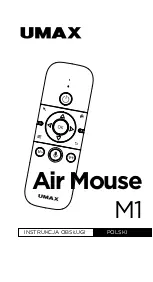 Предварительный просмотр 33 страницы UMAX Technologies Air Mouse M1 User Manual