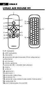 Предварительный просмотр 34 страницы UMAX Technologies Air Mouse M1 User Manual