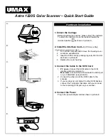 Preview for 1 page of UMAX Technologies Astra 1220 Series Quick Start Manual