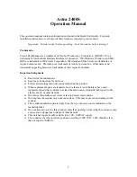 UMAX Technologies Astra 2400S Operation Manual preview