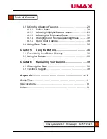 Preview for 5 page of UMAX Technologies Astra 4700 User Manual