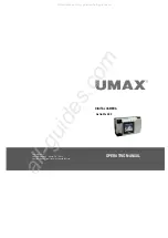 UMAX Technologies ASTRAPIX 490 Operating Manual preview