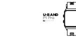 Предварительный просмотр 2 страницы UMAX Technologies U-BAND P1 PRO Quick Start Manual