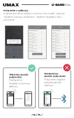 Preview for 12 page of UMAX Technologies U-BAND P2-L Quick Start Manual