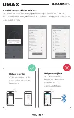 Preview for 19 page of UMAX Technologies U-BAND P2-L Quick Start Manual