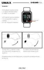 Preview for 20 page of UMAX Technologies U-BAND P2-L Quick Start Manual