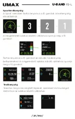 Preview for 21 page of UMAX Technologies U-BAND P2-L Quick Start Manual