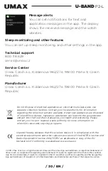 Preview for 30 page of UMAX Technologies U-BAND P2-L Quick Start Manual