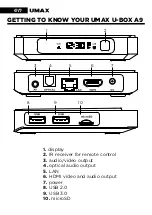 Preview for 4 page of UMAX Technologies U-Box A9 User Manual