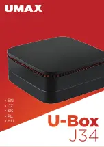 Предварительный просмотр 1 страницы UMAX Technologies U-Box J34 Manual