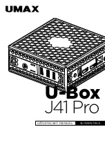 Preview for 27 page of UMAX Technologies U-Box J41 Pro User Manual