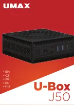 Preview for 1 page of UMAX Technologies U-Box J50 Manual