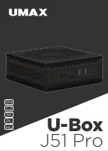 UMAX Technologies U-Box J51 Pro User Manual preview