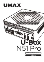 Preview for 11 page of UMAX Technologies U-Box N51 Pro User Manual