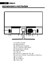 Preview for 14 page of UMAX Technologies U-One 24GL User Manual