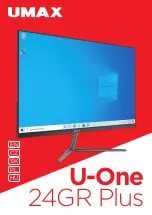 UMAX Technologies U-One 24GR Plus User Manual preview