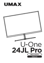 Preview for 3 page of UMAX Technologies U-One 24JL Pro Manual