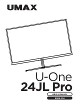 Предварительный просмотр 3 страницы UMAX Technologies U-One 24JL Pro Manual