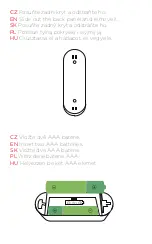 Предварительный просмотр 4 страницы UMAX Technologies U-Smart Door Sensor User Manual