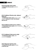 Предварительный просмотр 24 страницы UMAX Technologies UMM230121 User Manual