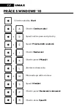 Предварительный просмотр 26 страницы UMAX Technologies UMM230121 User Manual