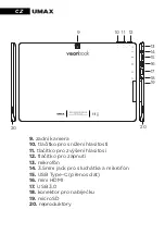 Предварительный просмотр 22 страницы UMAX Technologies visionbook 10Wa Tab User Manual