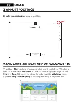 Preview for 24 page of UMAX Technologies visionbook 10Wa Tab User Manual