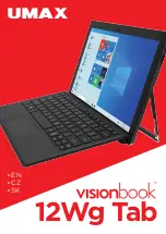 UMAX Technologies VisionBook 12Wg Manual preview