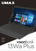 UMAX Technologies Visionbook 13WA PLUS Manual preview