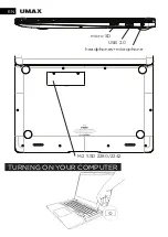 Предварительный просмотр 4 страницы UMAX Technologies visionbook 13Wa Ultra Manual