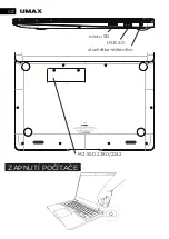 Предварительный просмотр 14 страницы UMAX Technologies visionbook 13Wa Ultra Manual